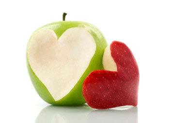 healthy_snack_apple_heart_fruit